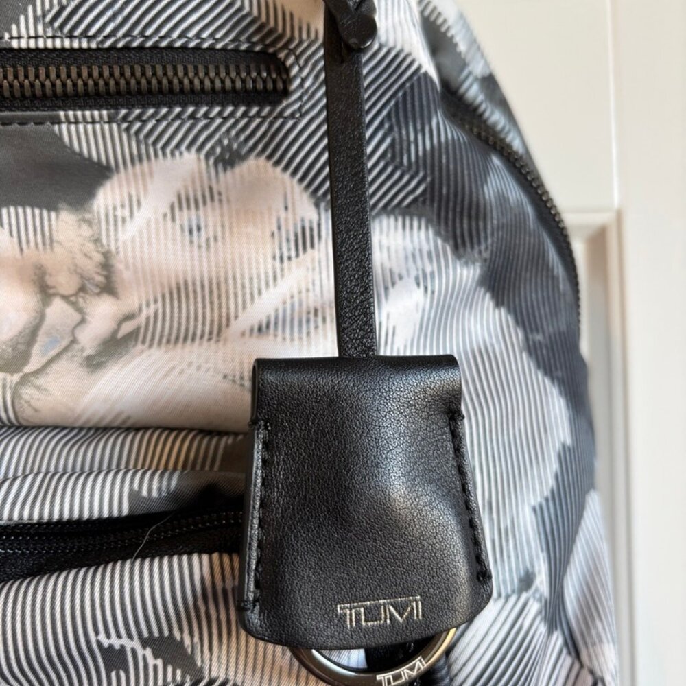 Tumi Backpack With Multiple Zip And Slide Pockets - image 3